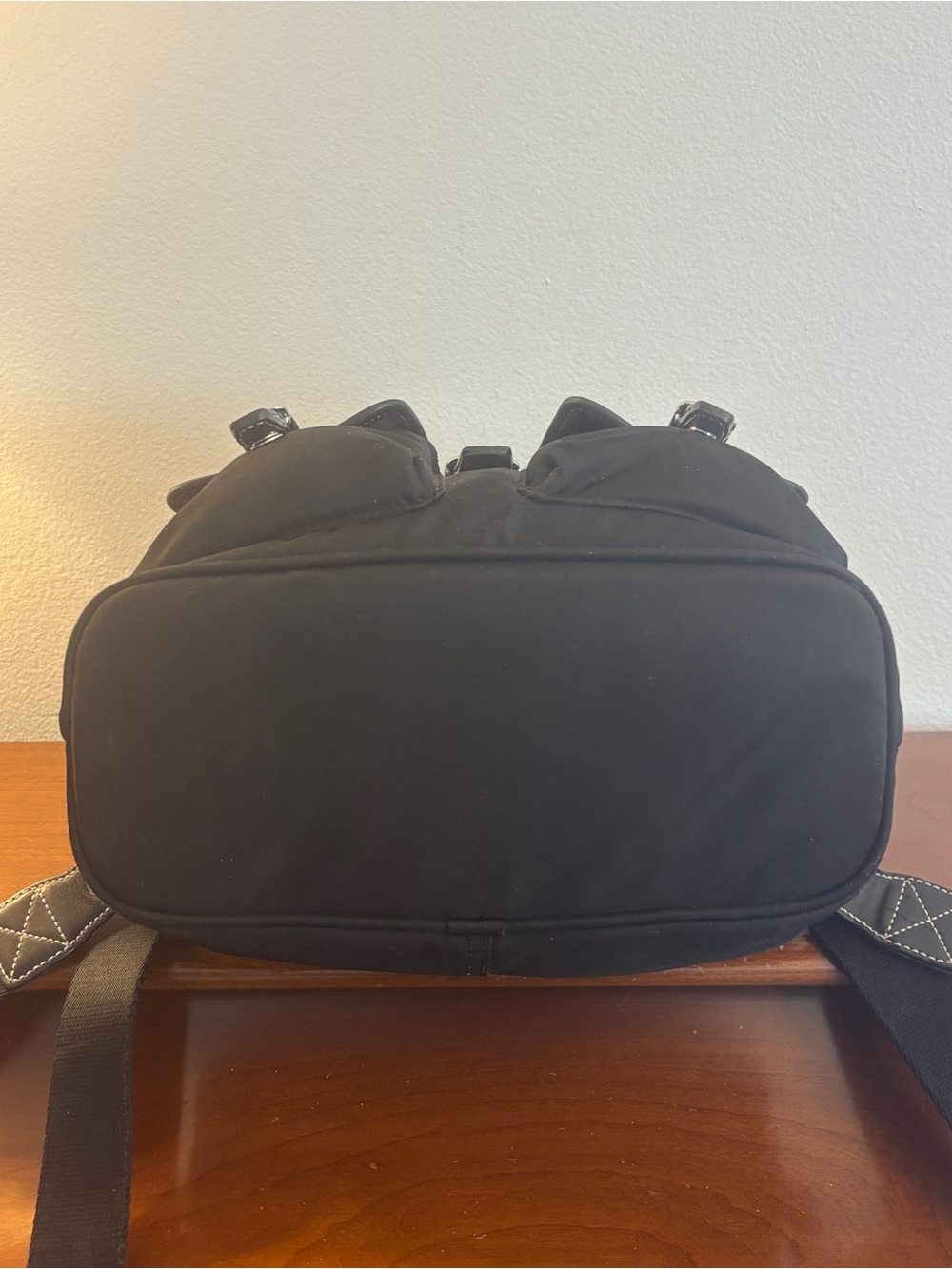 Vintage Coach Black Nylon Cargo Backpack Bag 4290 - Picture 10 of 16